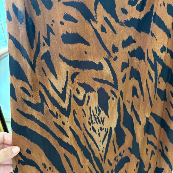 Rixo Animal Print Silk Dress NWT - Picture 5 of 5